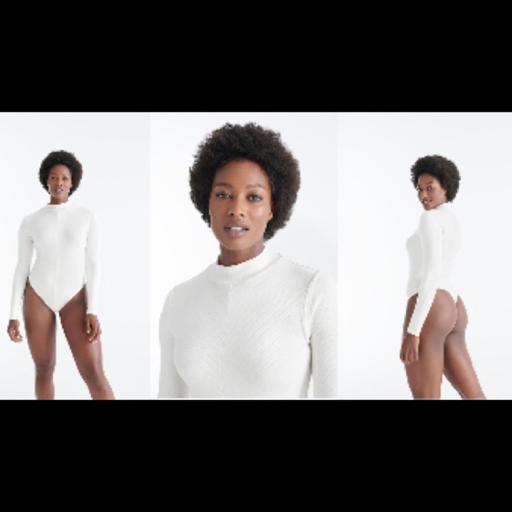 Knix papaya box body suit and headband